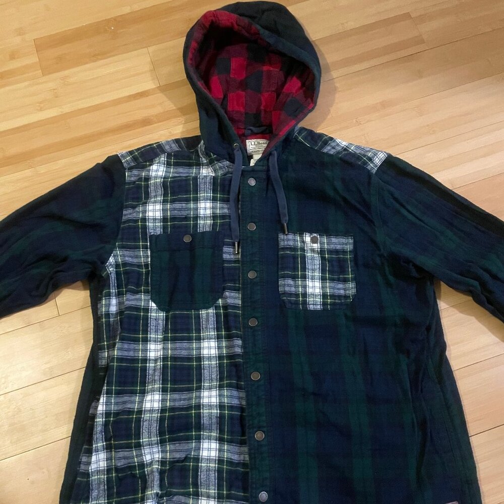 Men's L. L. Bean Flannel Hoodie